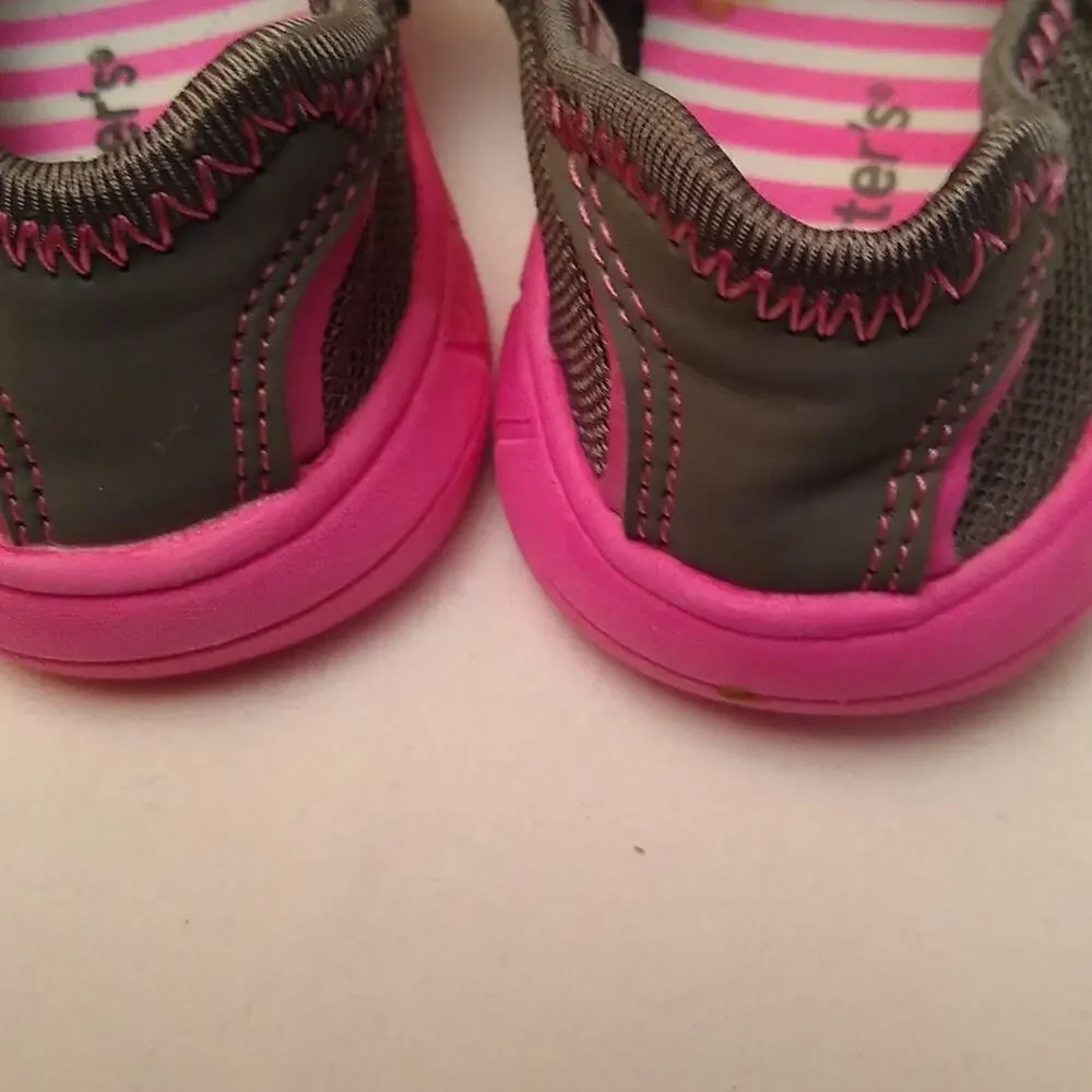 Carter's girls pink Maryjane loafers. Size 7